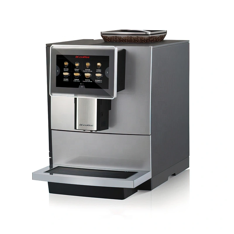 Кофемашина Dr.coffee F10, серебристый
