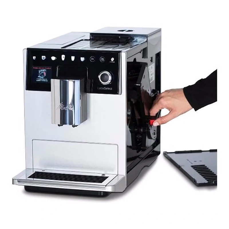 Кофемашина Melitta F630-211 Latte Select серый
