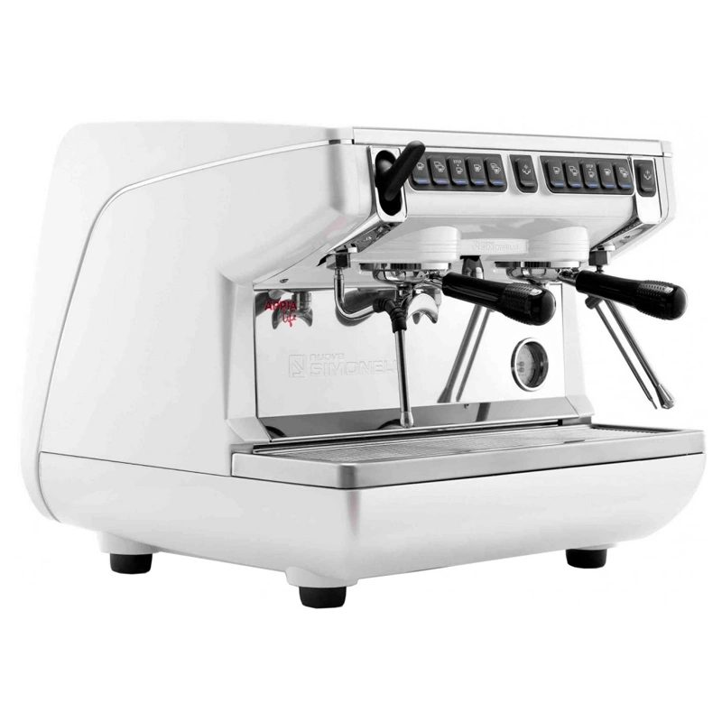 Кофемашина Nuova Simonelli Appia Life Compact 2Gr V 220V black, white, red+economizer+high groups
