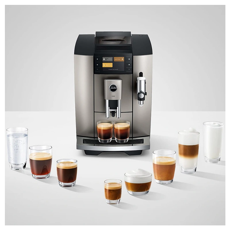 Кофемашина Jura E8 Midnight Silver ED (15712)