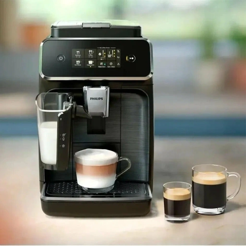 Кофемашина Philips EP2334/10 Series 2300 LatteGo документация, мерная ложка, тестовая полоска для проверки жесткости воды и фильтр АкваКлин