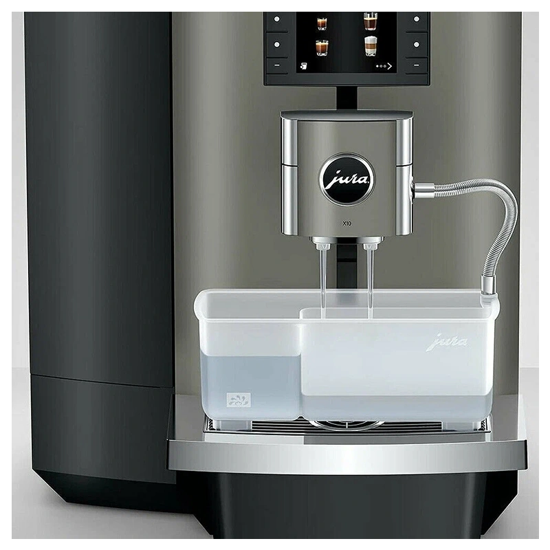 Кофемашина JURA X10 Dark Inox