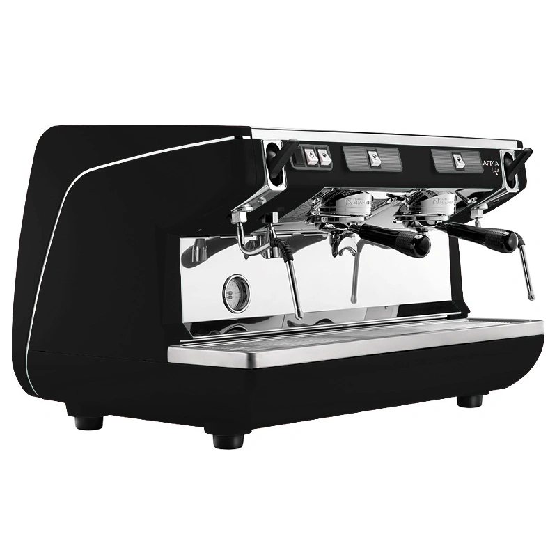 Кофемашина Nuova Simonelli Appia Life 2Gr S 220V black, white, red+economizer+high groups