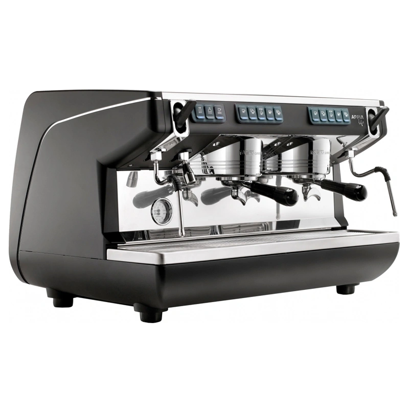 Кофемашина Nuova Simonelli Appia Life 2Gr V 220V black, white, red+economizer+high groups