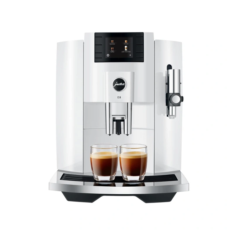 Кофемашина Jura E8 Piano White