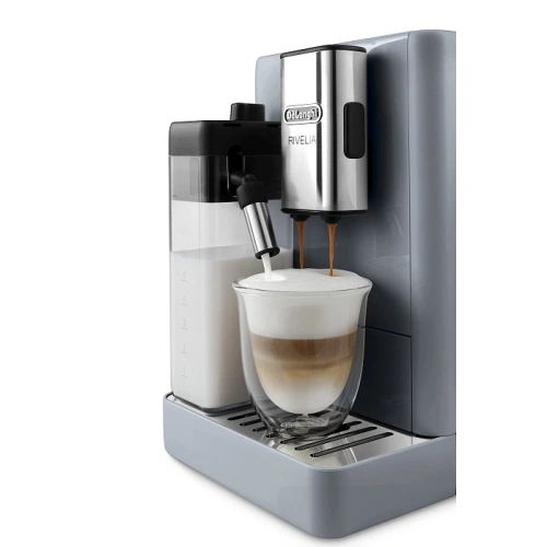 Кофемашина DeLonghi EXAM440.55.G Сменный контейнер для зёрен (2шт.); мерная ложка; полоска для определения жёсткости воды