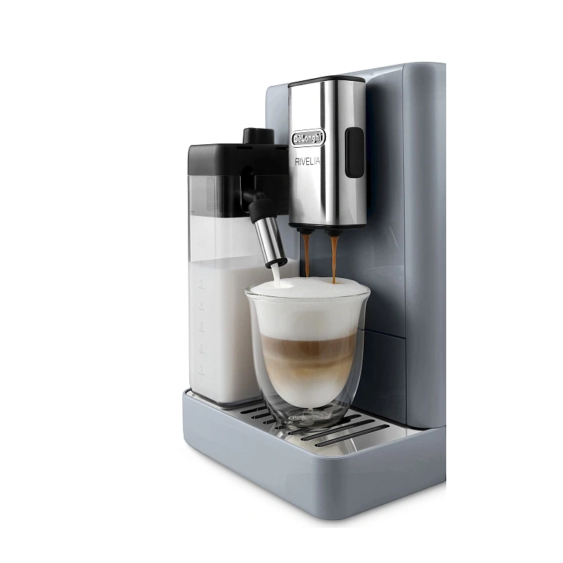Кофемашина DeLonghi EXAM440.55.G Сменный контейнер для зёрен (2шт.); мерная ложка; полоска для определения жёсткости воды