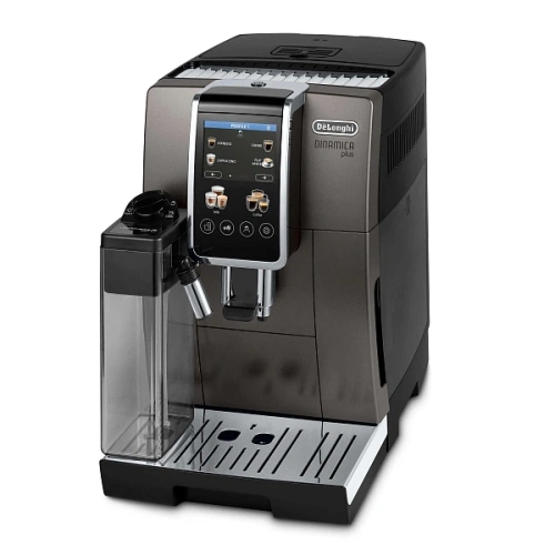Кофемашина DeLonghi ECAM380.95.TB Графин для молока (latte crema hot; latte crema cool); фильтр для воды; мерная ложка; силиконовая форма для льда; инструкция