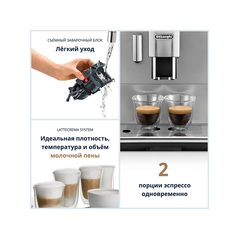 Кофемашина DeLonghi ETAM29.660.SB