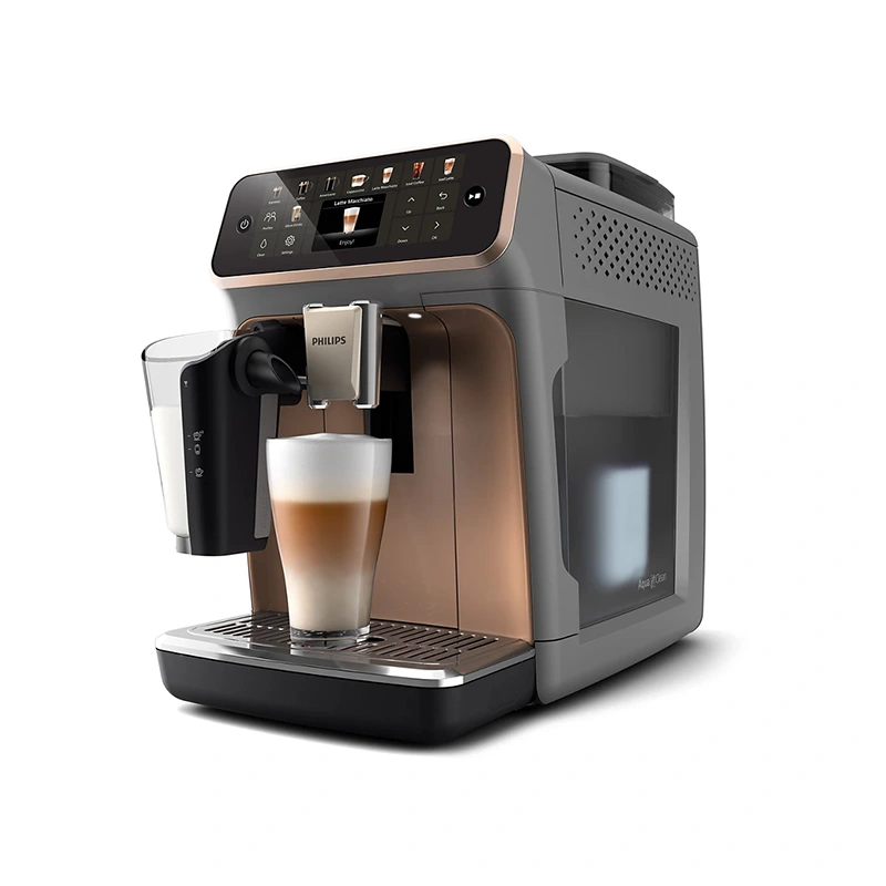 Кофемашина Philips EP5544/80 Series 5500 LatteGo документация, капучинатор, мерная ложка, тест-полоска для определения жесткости воды, фильтр AquaClean