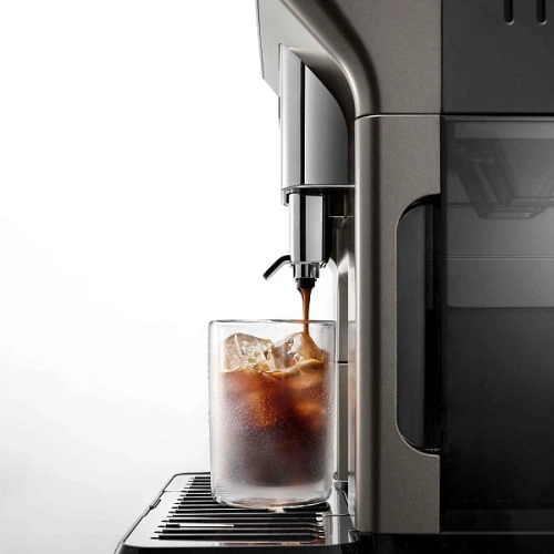 Kофемашина DeLonghi ECAM450.86.T Графин для молока; фильтр для воды; кружка To Go; мерная ложка; силиконовая форма для льда; инструкция