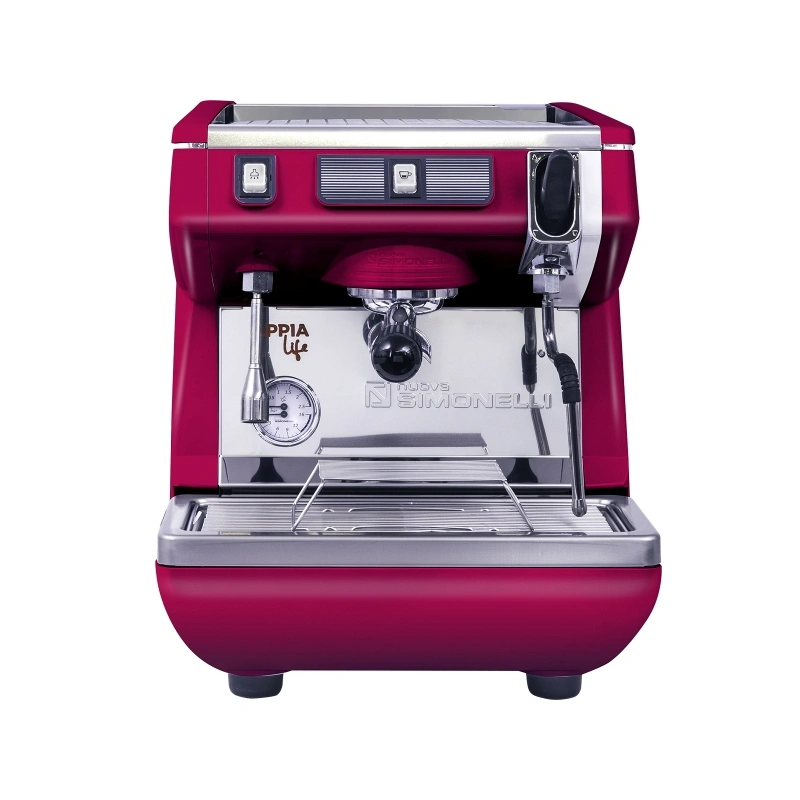 Кофемашина Nuova Simonelli Appia Life 1Gr S 220V white, black, red+high groups