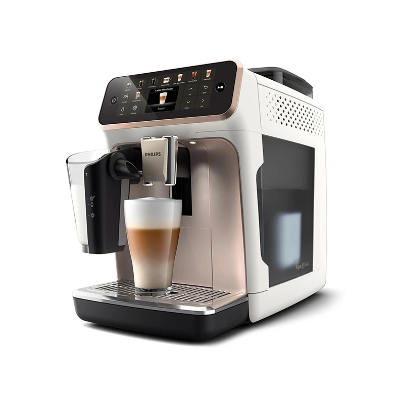 Кофемашина Philips EP5543/80 Series 5500 LatteGo документация, капучинатор, мерная ложка, тест-полоска для определения жесткости воды, фильтр AquaClean