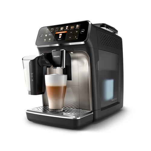 Кофемашина Philips EP5547/90 Series 5500 LatteGo документация, капучинатор, мерная ложка, тест-полоска для определения жесткости воды, фильтр AquaClean