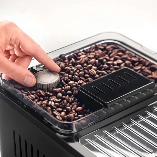 Кофемашина DeLonghi ECAM450.55.G EX:4 Графин для молока; фильтр для воды; кружка To Go; мерная ложка; силиконовая форма для льда; инструкция