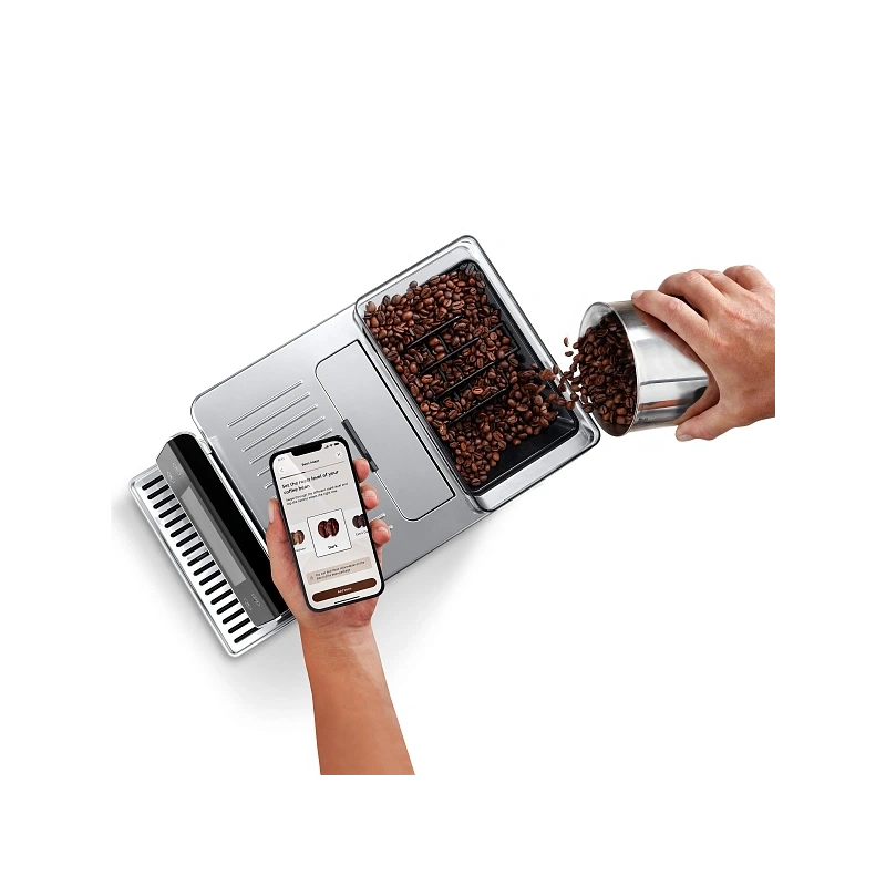 Кофемашина Delonghi ECAM630.75.TSM Два кувшина для молока LatteCrema Hot (горячие напитки); LatteCrema Cool (холодные напитки); фильтр для воды; мерная ложка для молотого кофе с кисточкой; силиконовая форма для льда; полоска для определения жесткости воды