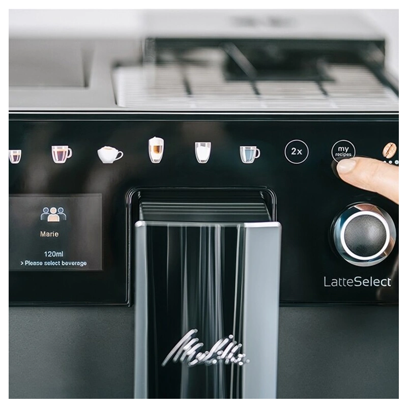 Кофемашина Melitta F 630-212 Latte Select чёрный