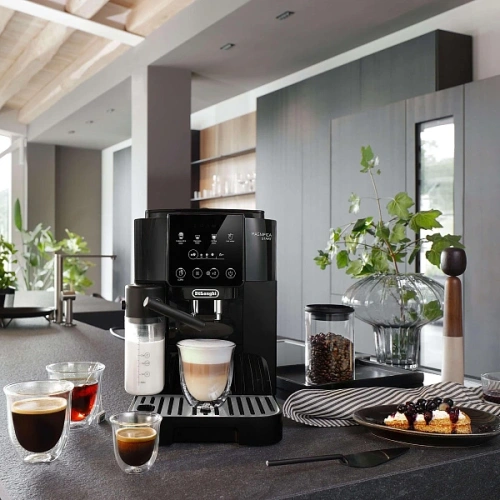Кофемашина DeLonghi ECAM220.60.B Кофемашина; мерная ложка; полоска-индикатор жесткости воды
