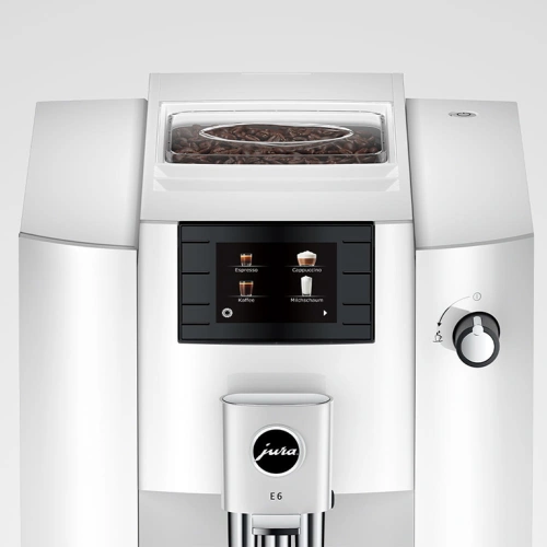 Кофемашина Jura E6 Piano White