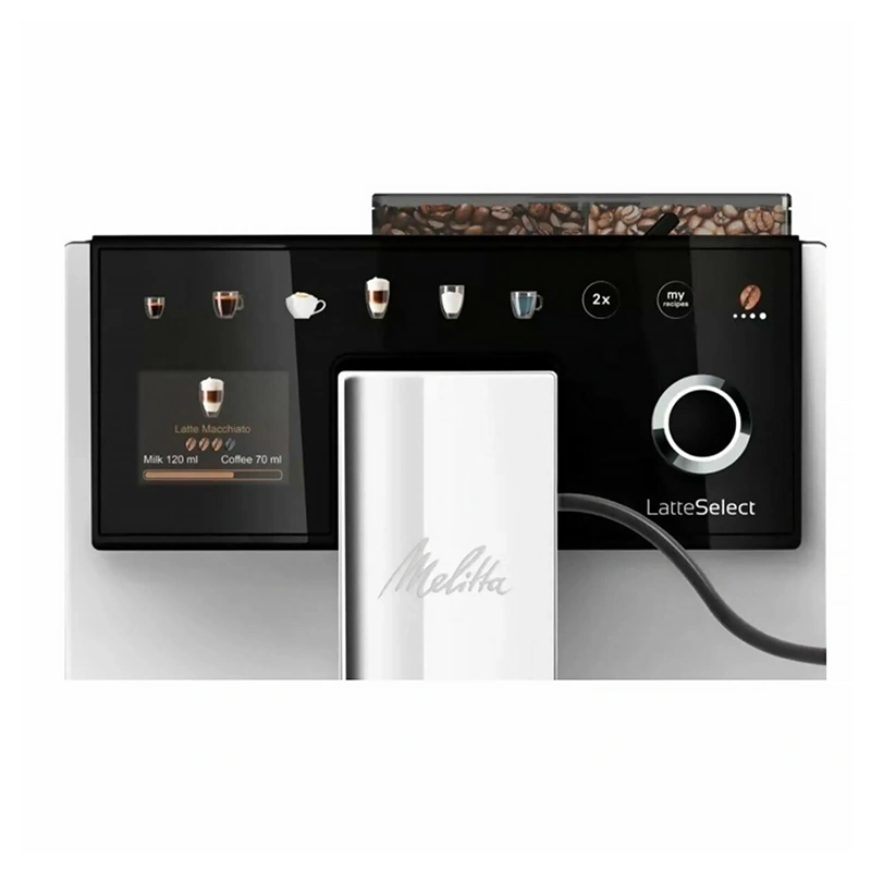 Кофемашина Melitta F630-211 Latte Select серый
