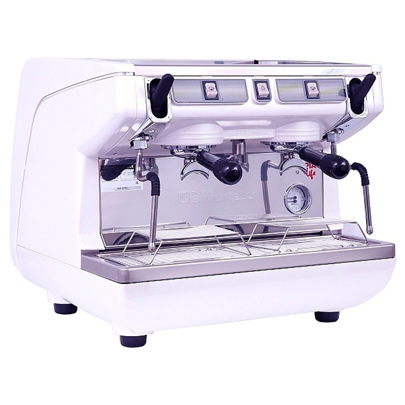 Кофемашина Nuova Simonelli Appia Life Compact 2Gr S 220V black, white, red+economizer+high groups