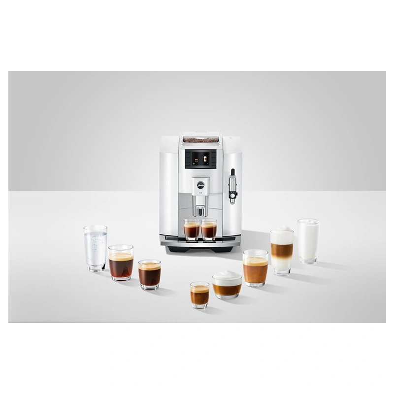 Кофемашина Jura E8 Piano White