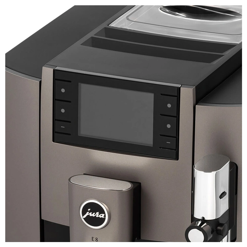 Кофемашина Jura E8 Dark Inox