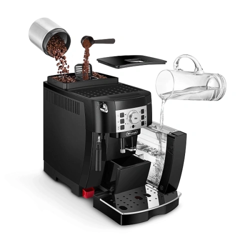 Кофемашина Delonghi ECAM12.121.B Кофемашина; мерная ложка; полоска-индикатор жесткости воды