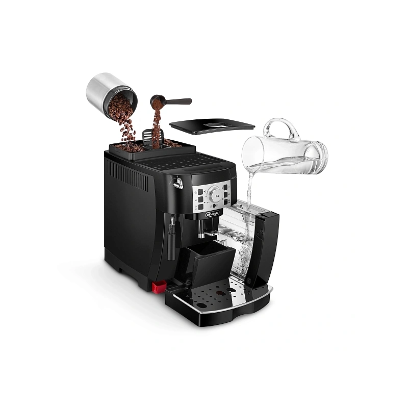 Кофемашина Delonghi ECAM12.121.B Кофемашина; мерная ложка; полоска-индикатор жесткости воды