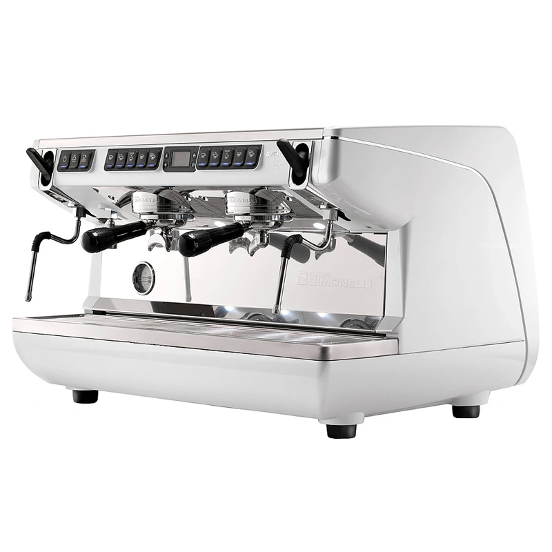 Кофемашина Nuova Simonelli Appia Life XT 2Gr V 220V black, white, red+high groups