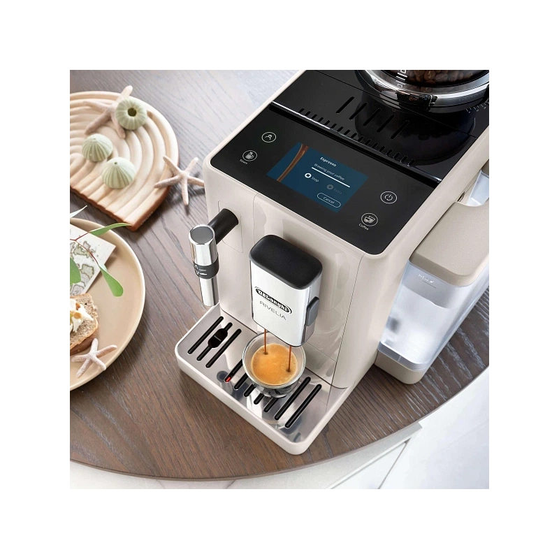 Кофемашина DeLonghi EXAM440.35.BG Сменный контейнер для зёрен (2шт.); мерная ложка; полоска для определения жёсткости воды