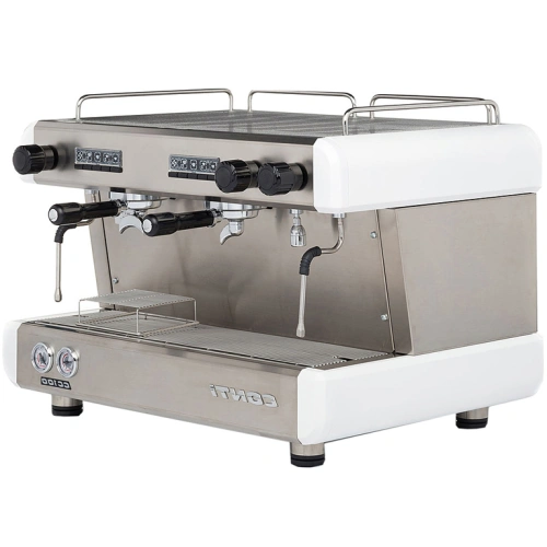 Кофемашина рожковая CONTI CC100 Standart 2 группы, белый