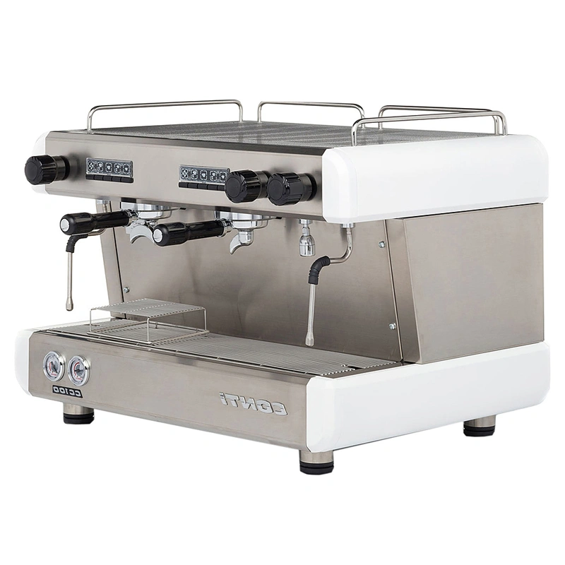 Кофемашина рожковая CONTI CC100 Standart 2 группы, белый