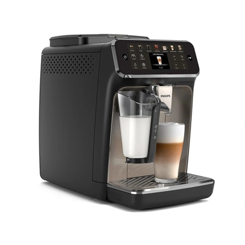 Кофемашина Philips EP4449/70 Series 4400 LatteGo мерная ложка, тест-полоска для определения жесткости воды, фильтр AquaClean