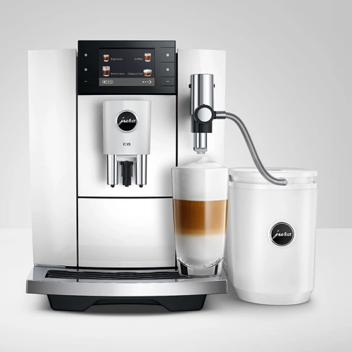 Кофемашина Jura E8 Piano White ED (15747)