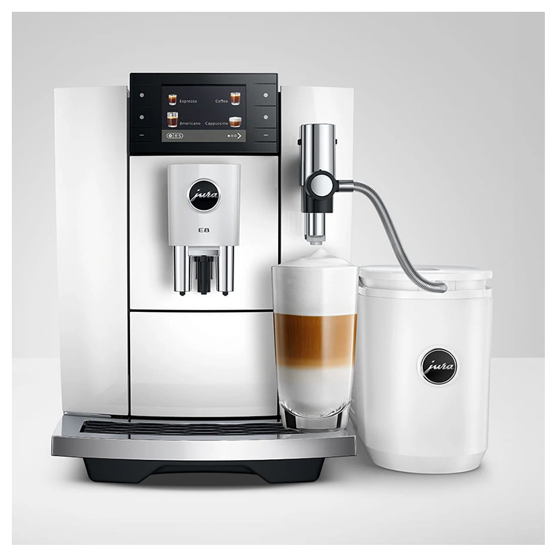 Кофемашина Jura E8 Piano White ED (15747)