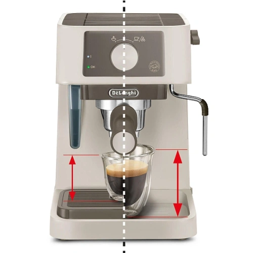 Рожковая кофеварка DeLonghi EC235.CR