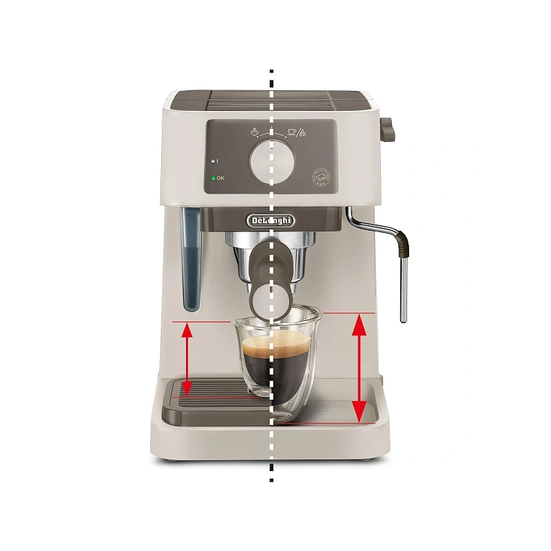 Рожковая кофеварка DeLonghi EC235.CR