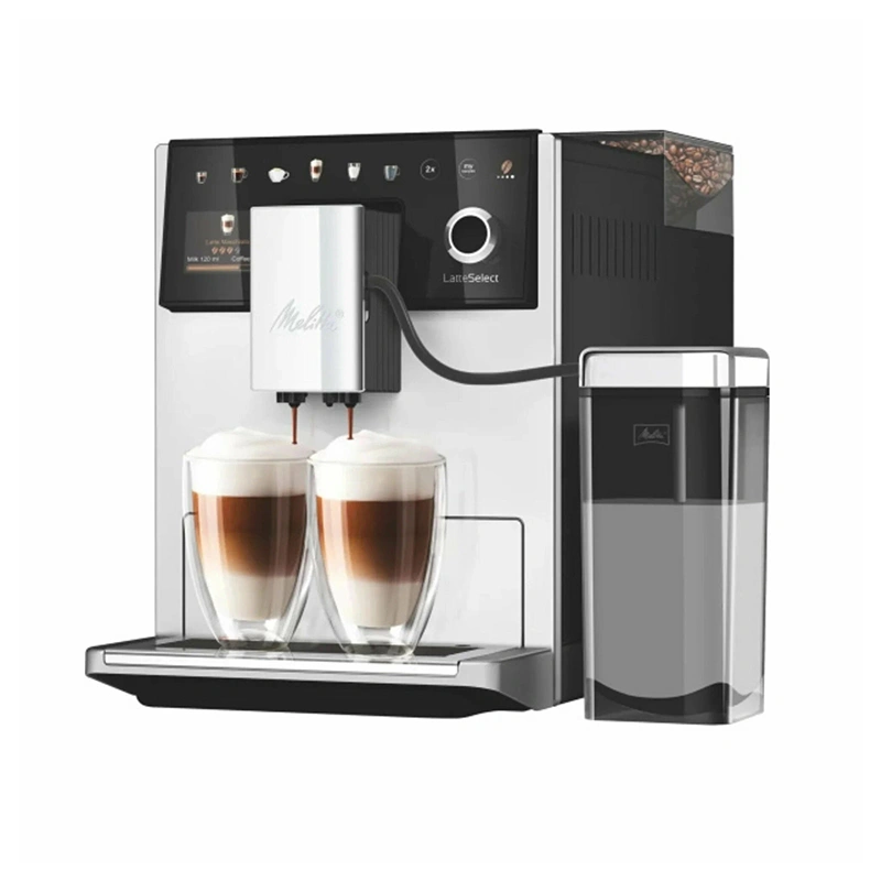 Кофемашина Melitta F630-211 Latte Select серый