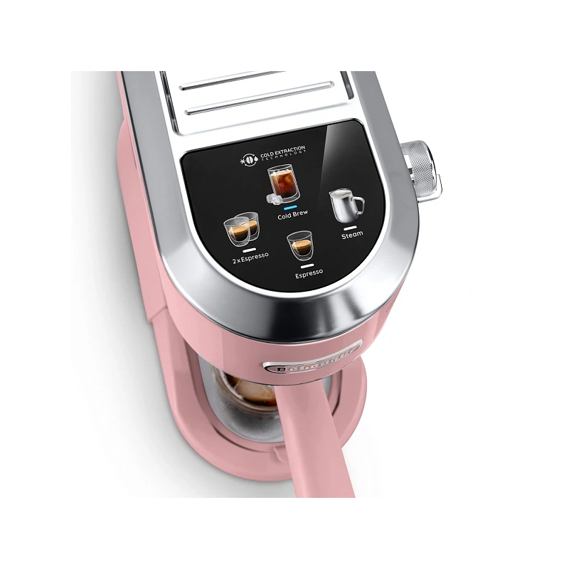 Рожковая кофеварка DeLonghi EC890.PK Кувшин для молока; тэмпер; фильтр; холдер; игла для очистки паровой палочки; мерная ложечка; инструкция