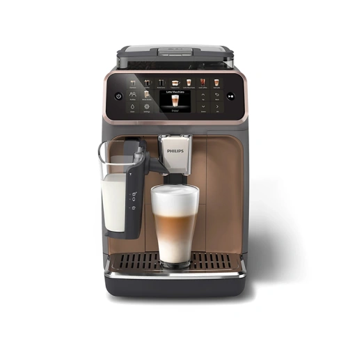 Кофемашина Philips EP5544/80 Series 5500 LatteGo документация, капучинатор, мерная ложка, тест-полоска для определения жесткости воды, фильтр AquaClean
