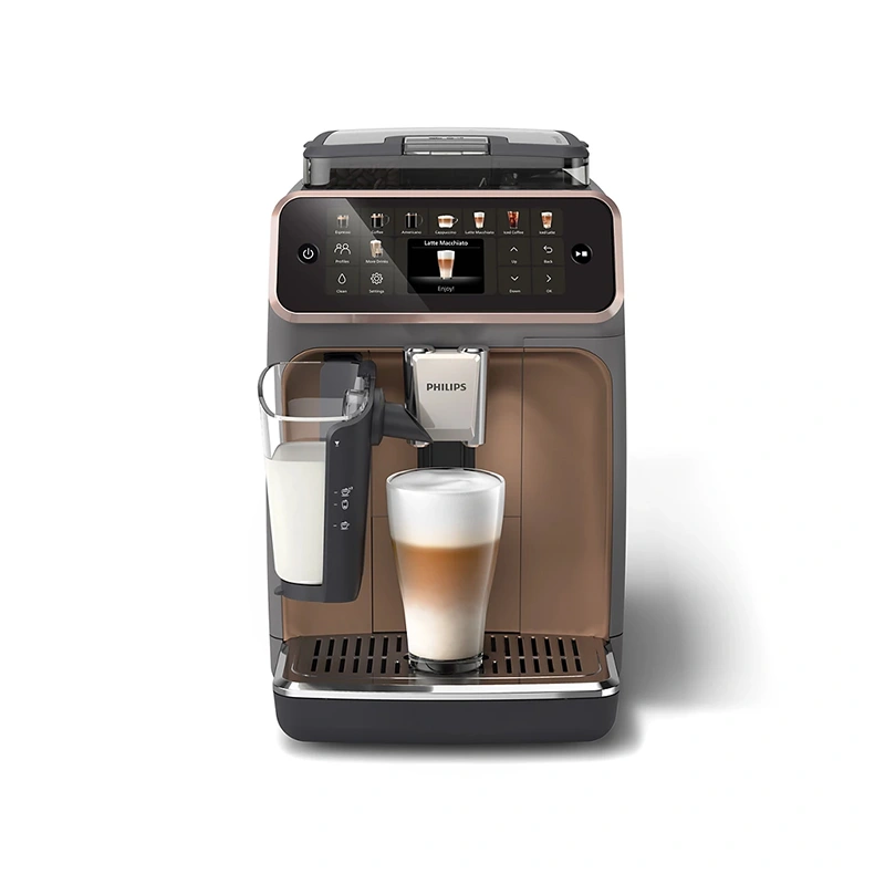 Кофемашина Philips EP5544/80 Series 5500 LatteGo документация, капучинатор, мерная ложка, тест-полоска для определения жесткости воды, фильтр AquaClean