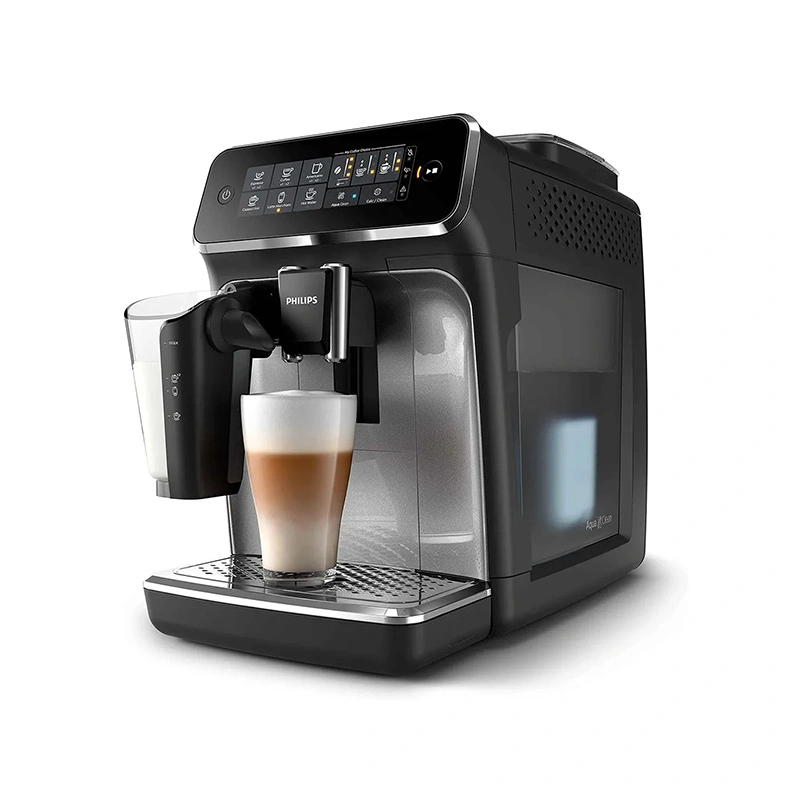 Кофемашина Philips EP3246/70 Series 3200 LatteGo мерная ложка, тест-полоска для определения жесткости воды, фильтр AquaClean