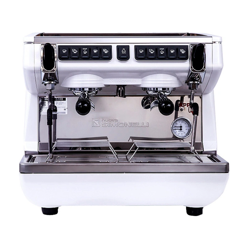 Кофемашина Nuova Simonelli Appia Life Compact 2Gr V 220V black, white, red+economizer+high groups