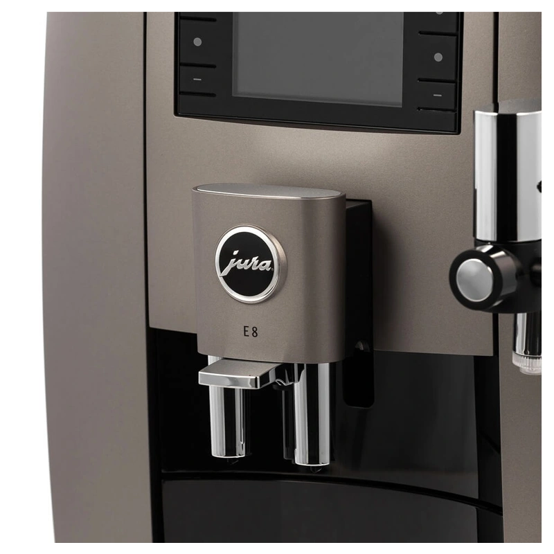 Кофемашина Jura E8 Dark Inox