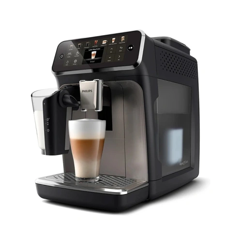 Кофемашина Philips EP4449/70 Series 4400 LatteGo мерная ложка, тест-полоска для определения жесткости воды, фильтр AquaClean