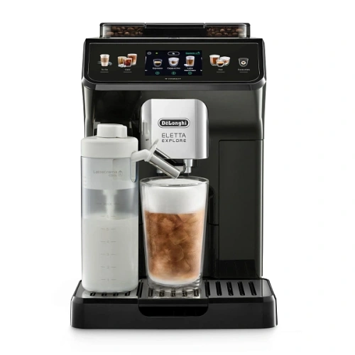 Кофемашина DeLonghi ECAM450.65.G Графин для молока; фильтр для воды; мерная ложка; силиконовая форма для льда; инструкция