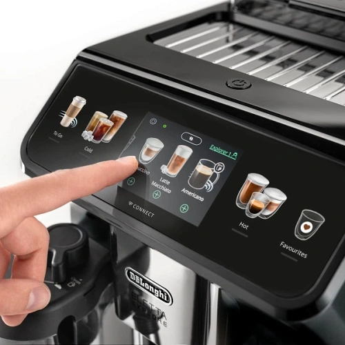 Кофемашина DeLonghi ECAM450.65.G Графин для молока; фильтр для воды; мерная ложка; силиконовая форма для льда; инструкция