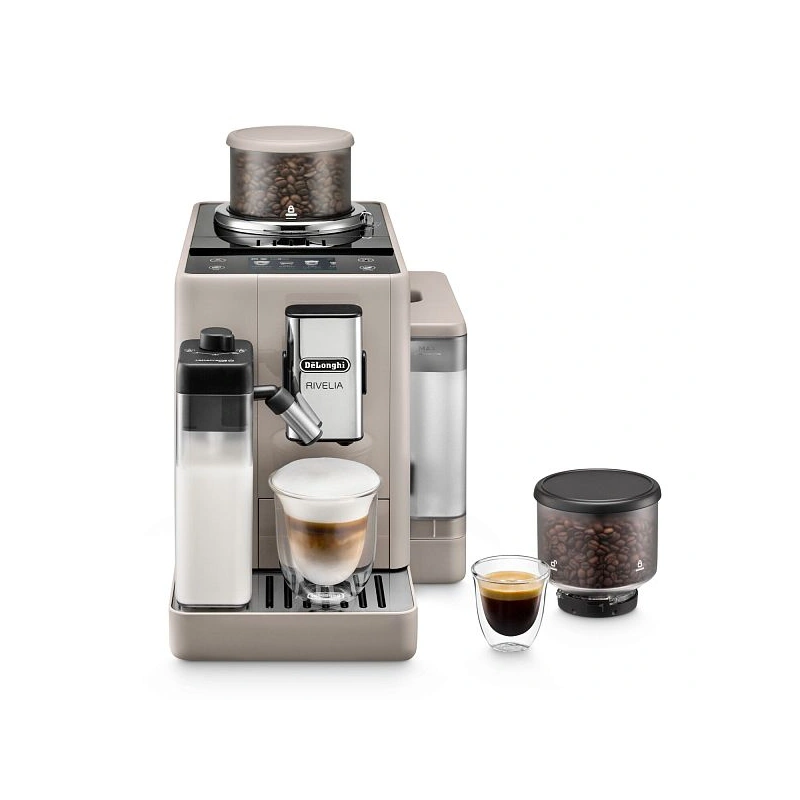 Кофемашина DeLonghi EXAM440.55.BG Сменный контейнер для зёрен (2шт.); мерная ложка; полоска для определения жёсткости воды