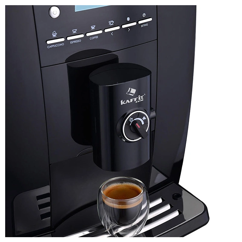 Кофемашина Kaffit KLM1604А Nizza AutoCappuccino busines черная